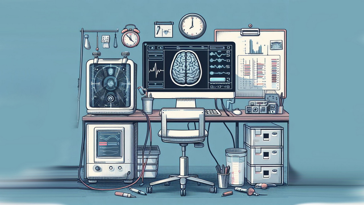 روانشناسی تجربی - تصویر مغز در کامپیوتر
