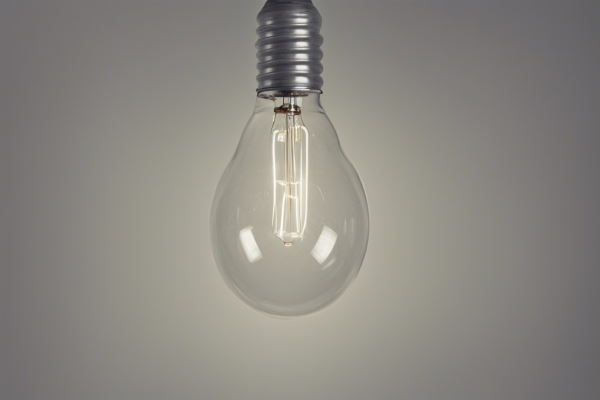تصویر یک حباب لامپ