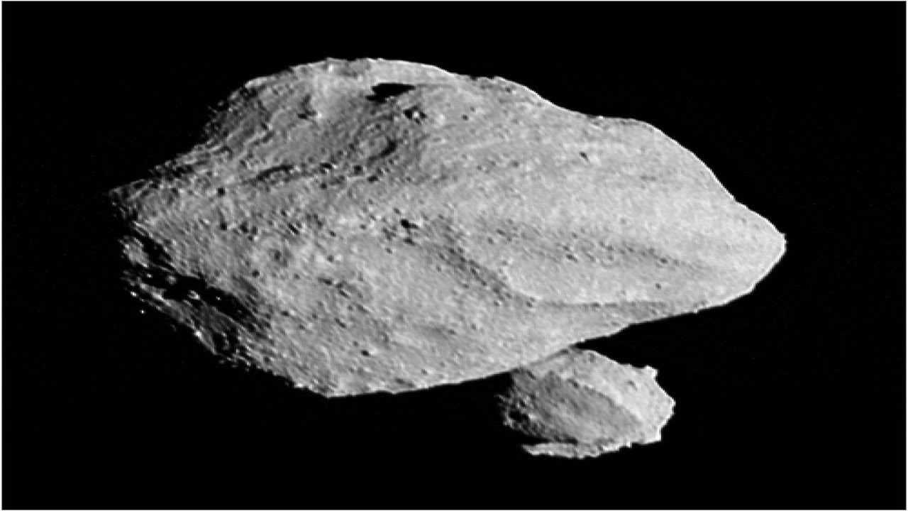 طلوع قمر سیارک دینکینش — تصویر نجومی ناسا