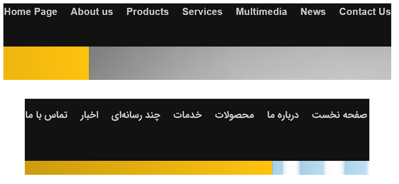 مثالی برای نشان دادن تفاوت در اندازه کلمات بین زبان ها