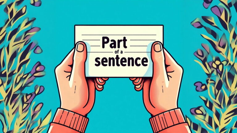 اجزای جمله در زبان انگلیسی – ترتیب قرار گرفتن + مثال، تمرین و تلفظ صوتی