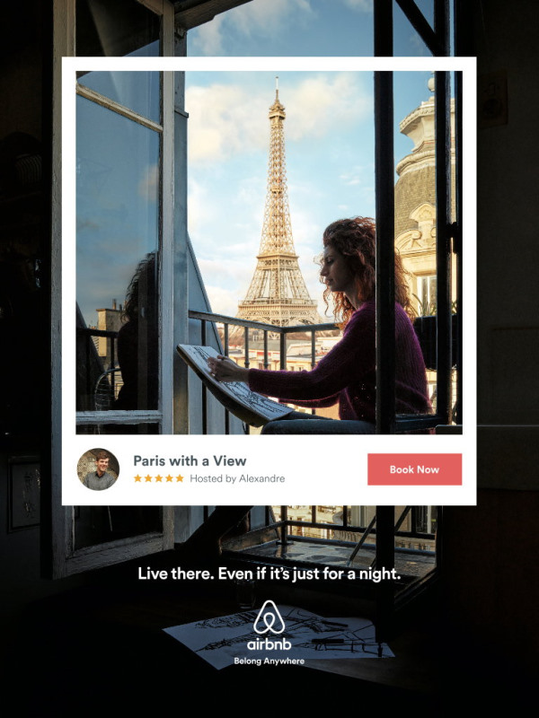 پست معرفی کمپین برند airbnb