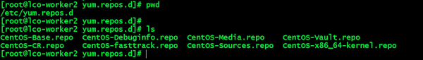 ذخیره‌سازی تنظیمات Repository در لینوکس توزیع CentOS