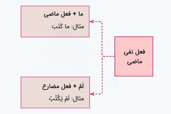 فعل نفی ماضی در عربی