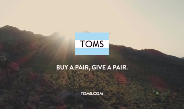 کمپین برند toms