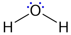 پیوند کووالانسی قطبی در مولکول آب