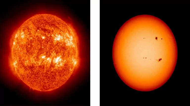 کمینه و بیشینه خورشیدی — تصویر نجومی ناسا
