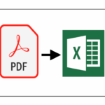 تبدیل پی دی اف به اکسل با ۷ روش آسان