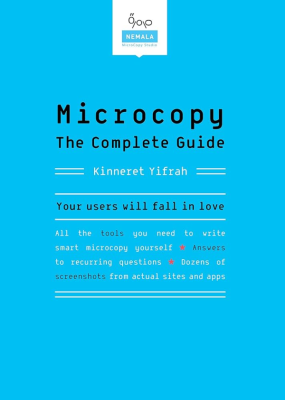 جلد کتاب microcopy the complete guide در مطلب UX Writing چیست