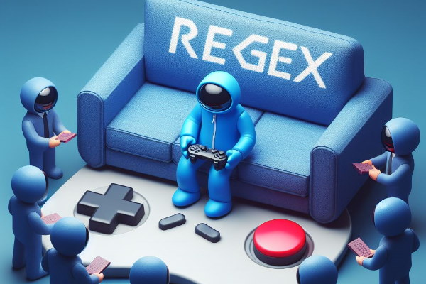RegEx-ها در واقع وسیله بازی و رمزنگاری علاقه‌مندان به رمز هستند.