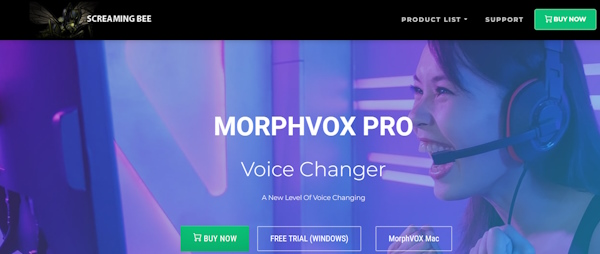 نرم افزار تغییر صدای Morphvox