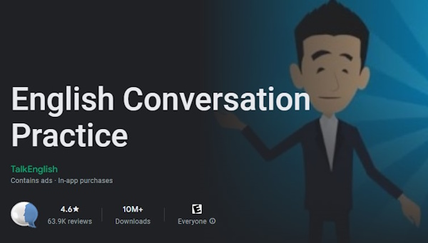 اپلیکیشن English Conversation Practice