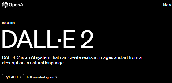 وب سایت تولید عکس با هوش مصنوعی DALL-E 2