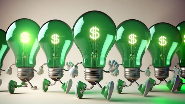 چندین حباب لامپ نماد نوآوری-business incubator