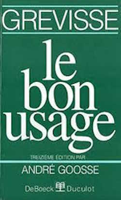 کتاب آموزش گرامر فرانسه le bon usage
