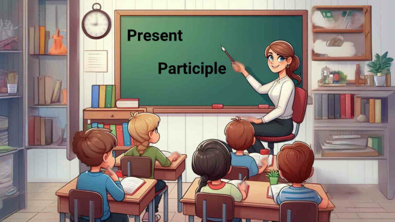 گرامر Present Participle – توضیح به زبان ساده + مثال، تمرین و تلفظ صوتی