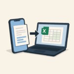 تبدیل عکس به اکسل به ساده ترین روش ممکن