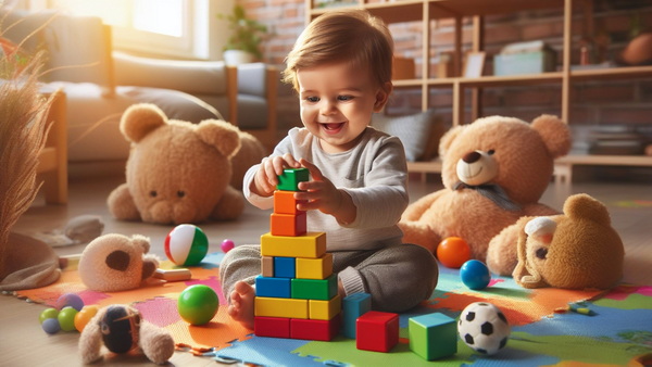 بازی کودک با اسباب بازی - روان شناسی بازی کودکان