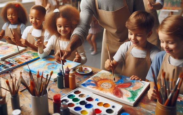 نقاشی کشیدن کودکان - روان شناسی بازی کودکان 