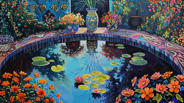 حوضی ایرانی با گلهای رنگارنگ-گروه اسمی چیست