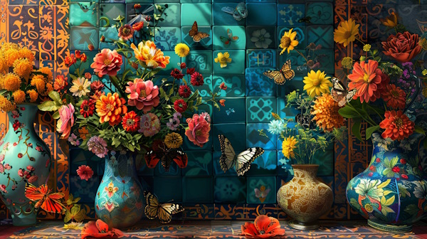 پروانه ها و گلهای رنگارنگ ایرانی-اسم مصغر در زبان فارسی
