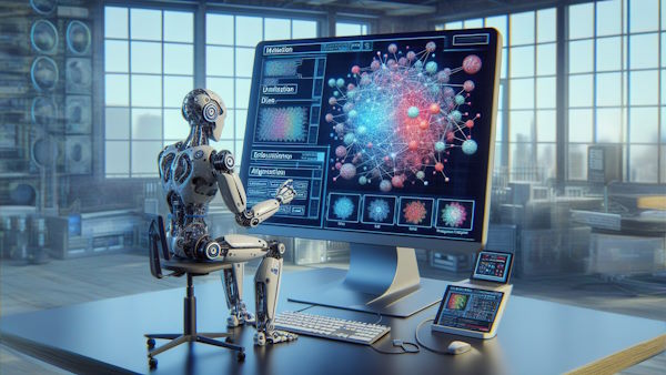 ربات هوش مصنوعی در حال شبیه سازی سلول های انسان است - الگوریتم های تکاملی