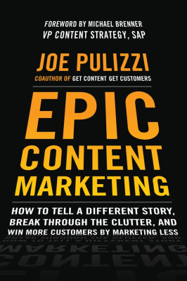 جلد کتاب epic content marketing hev اثر جو پولیتزی - بهترین منابع دیجیتال مارکتینگ