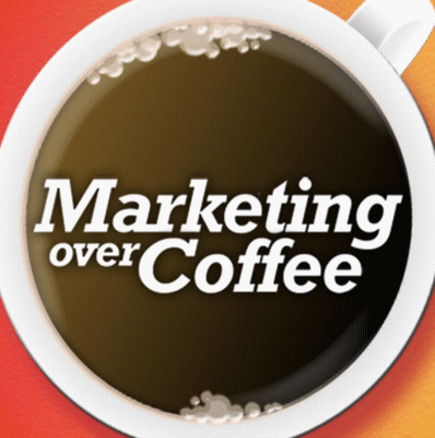 پوستر پادکست Marketing Over Coffee 