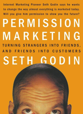 جلد کتاب permission marketing