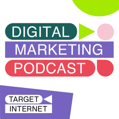 پوستر the digital marketing podcast - f بهترین منابع دیجیتال مارکتینگ
