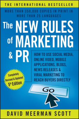 جلد کتاب The New Rules of Marketing and PR 