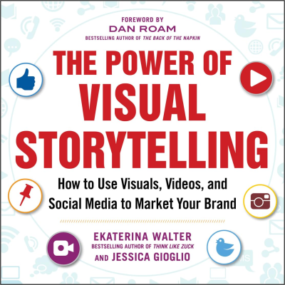 جلد کتاب the power of visual storytelling