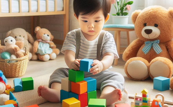 کودک در حال بازی - روانشناسی تحولی