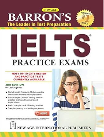 تصویر کتاب Barron's IELTS Practice Exam