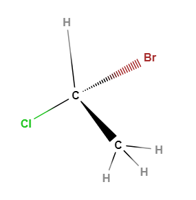 مولکول CClBrHCH3