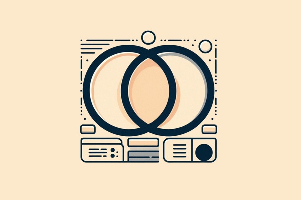 نمودار ونی که نشان دهنده مفهوم خوشه در الگوریتم DBSCAN است