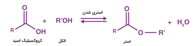 واکنش استری شدن - فرمول های شیمی یازدهم