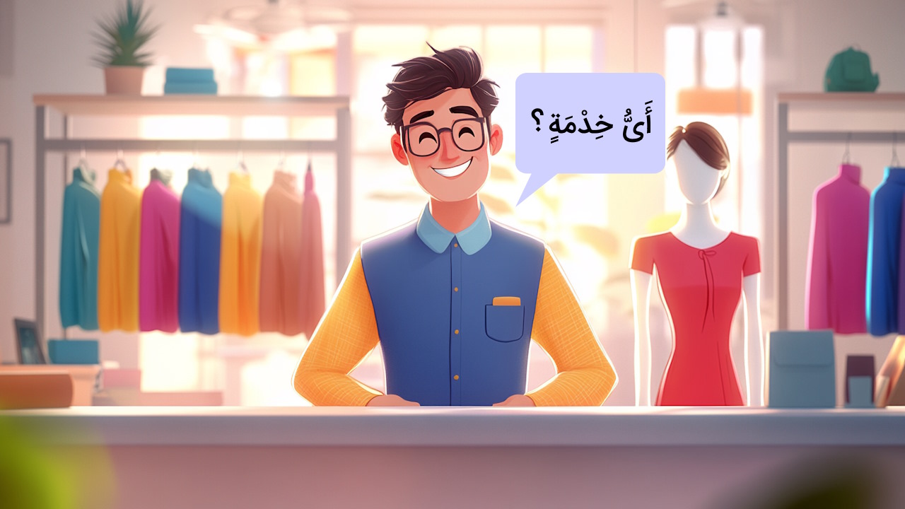 مکالمه عربی بین فروشنده و مشتری – آموزش اصطلاحات رایج با ترجمه فارسی