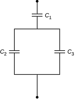 مداری متشکل از سه خازن