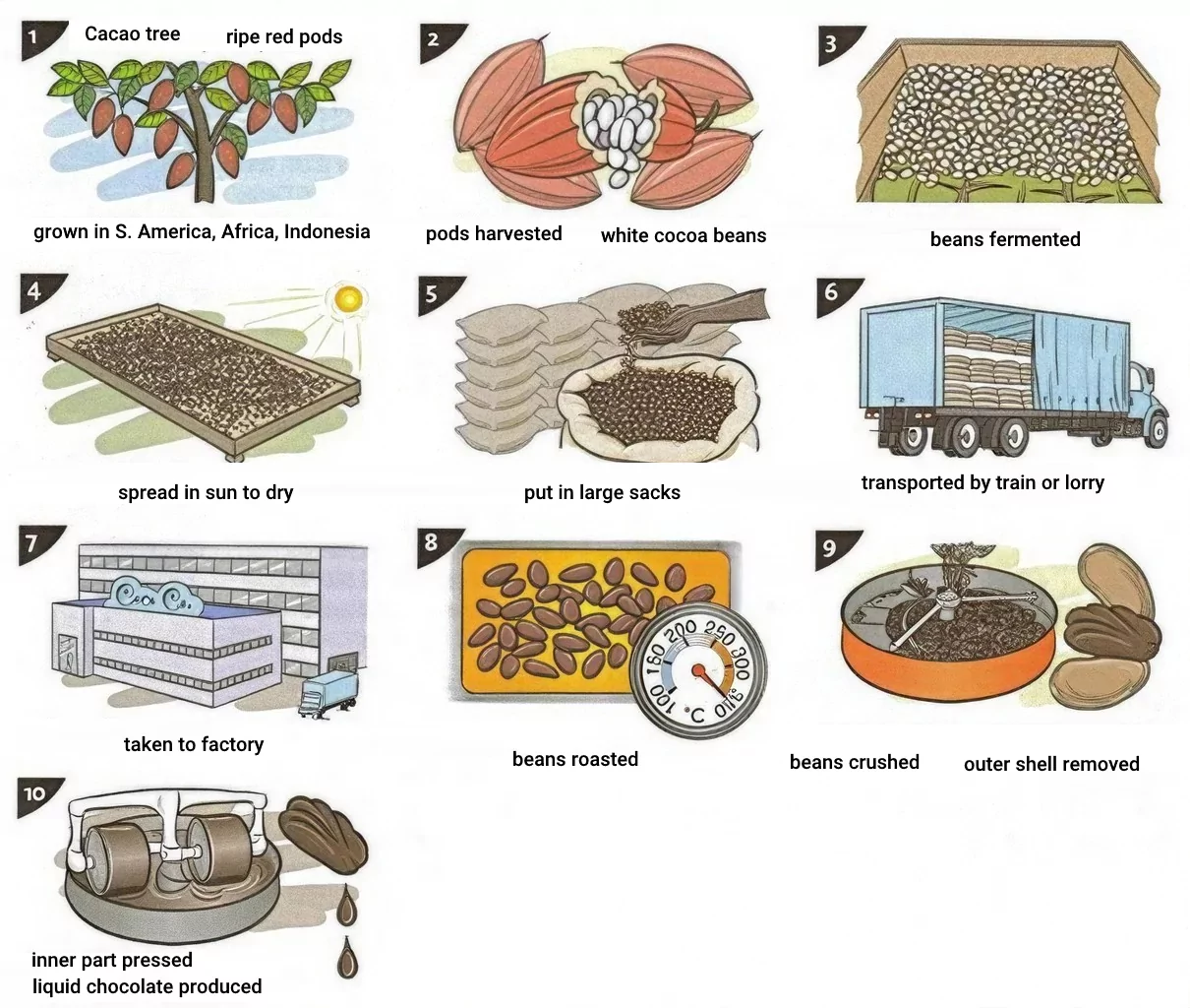 تصویر سوال process آزمون آیلتس