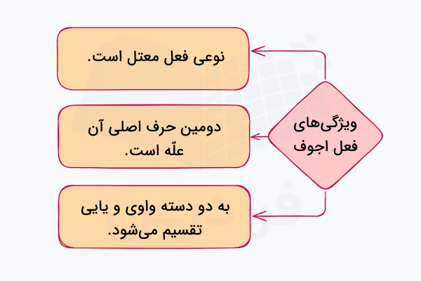 ویژگی های فعل اجوف در عربی