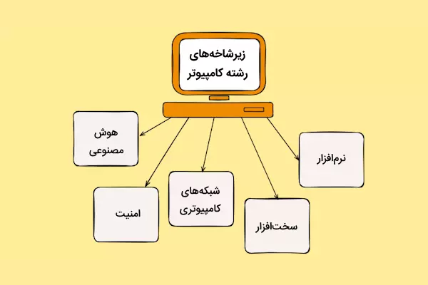 زیرشاخه‌های رشته کامپیوتر چیست