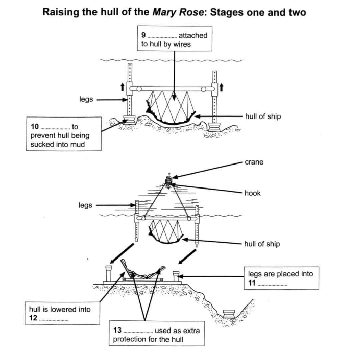 سوالات Diagram Labelling