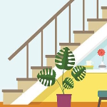 پله به عربی