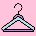 آویز لباس به عربی