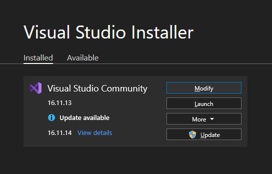 نصب کننده ویژوال استدیو