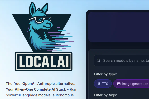 وب‌سایت LocalAI