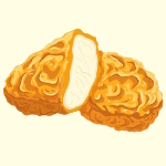 ناگت مرغ به عربی