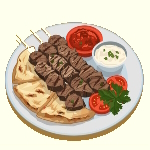 کباب در عربی - خوراکی ها به عربی