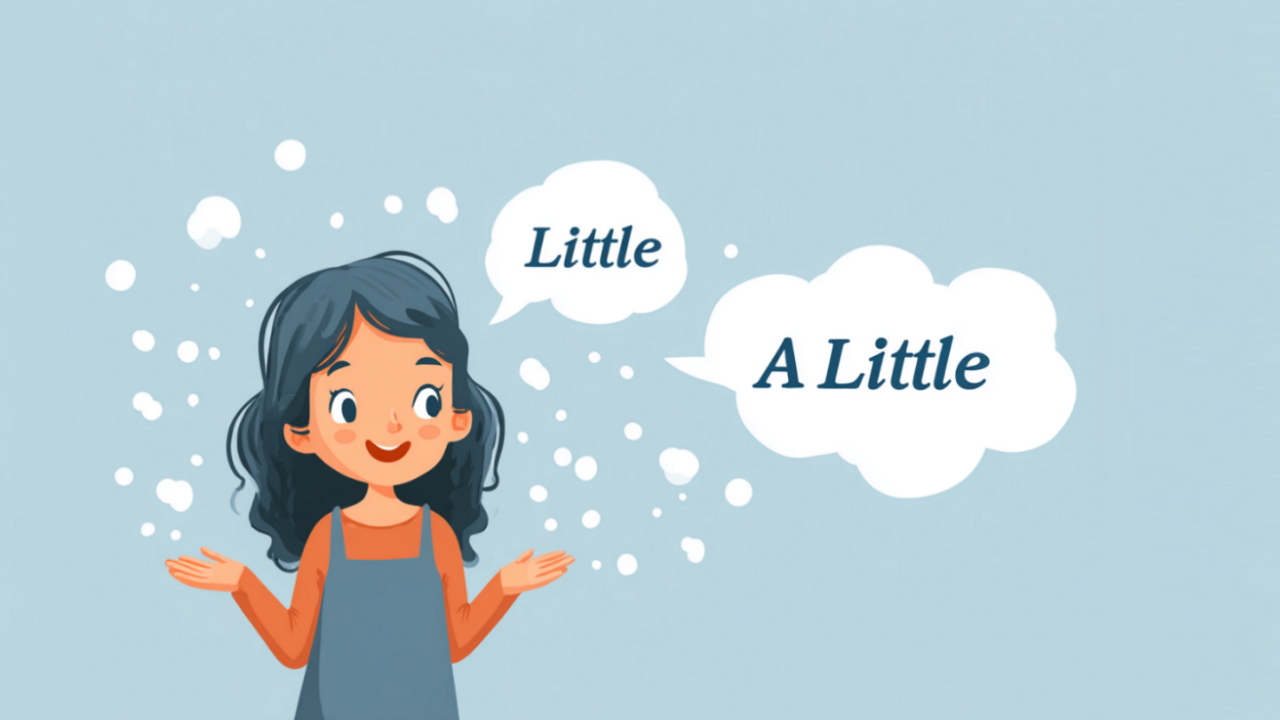 فرق Little و A Little در انگلیسی – به زبان ساده + ساختار، کاربرد و مثال